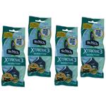 خودتراش شیک مدل xtreme3 sensitive مجموعه 4 عددی