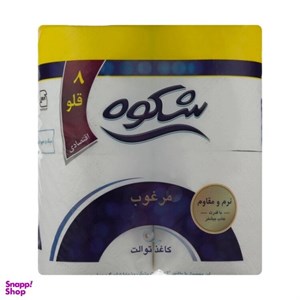 دستمال توالت شکوه کد 01 