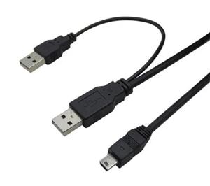 کابل هارد USB مدل 25N طول 0.8 متر