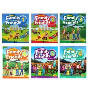 کتاب Family and Friends Second Edition اثر اثر جعی از نویسندگان انتشارات الوندپویان 6 جلدی