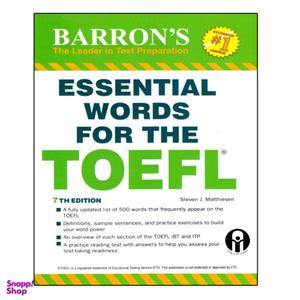 کتاب Essential Words For The TOEFL اثر Steven J. Matthiesen انتشارات الوندپویان