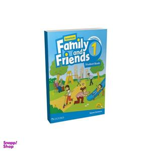 کتاب زبان فمیلی فرندز  American Family and Friends 1 به همراه کتاب کار