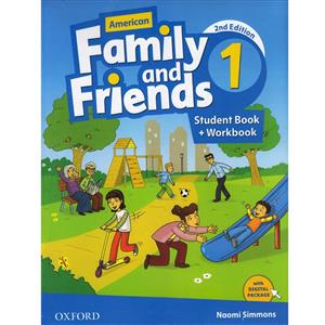 کتاب FAMILY AND FRIENDS 1 اثر NAOMI SIMMONS انتشارات OXFORD