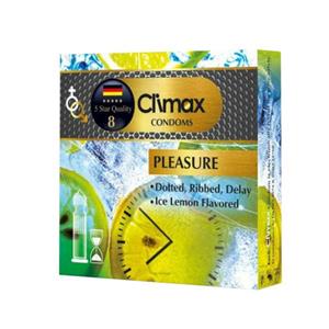 کاندوم کلایمکس مدل pleasure بسته 3 عددی 