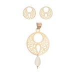 Maya Maahak MS0475 Gold Half Set For Women