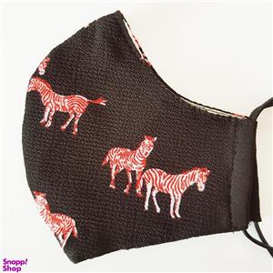 ماسک تزیینی مدل گورخر کد 01