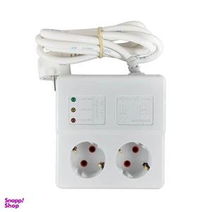 محافظ ولتاژ 2 خانه یخچال و فریز  کابل 3 متر پارت برق ایرانیان