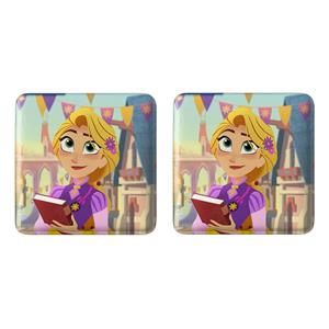 پیکسل خندالو مدل راپونزل گیسو کمند کد 13743 به همراه مگنت