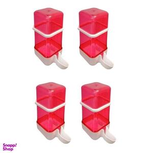 ظرف آب پرندگان مدل چهارگوش کد R1 بسته 4 عددی