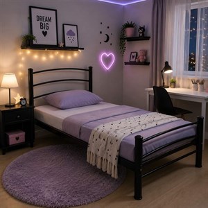 تخت خواب یک نفره مدل میله ای