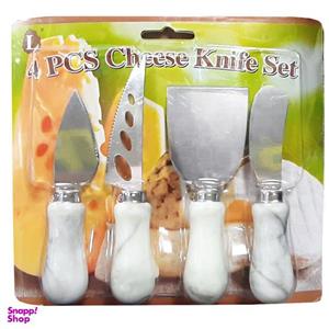 کارد صبحانه خوری طرح سنگ مجموعه 4 عددی