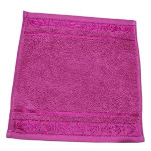 حوله دستی بهباف اذر تبریز مدل مروارید سایز 30x30 سانتی متر
