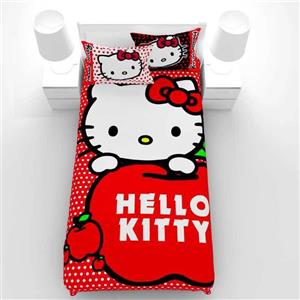 سرویس روتختی مدل هلو کیتی HelloKitty یک نفره 5 تکه 