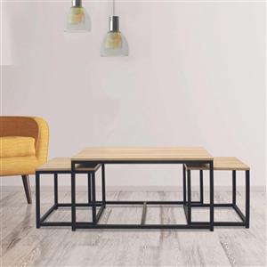 میز جلومبلی دیزم مدل CO_P100_90_BRN