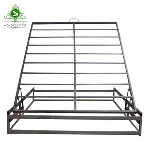 کفی تخت خواب دو نفره مدل جکدار تمام کلاف چهار گوش