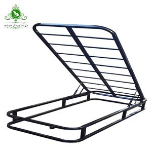 کفی تخت خواب یک نفره مدل جکدار تمام کلاف گرد