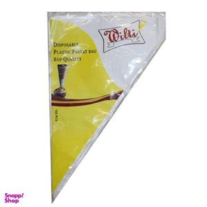 قیف خامه یکبار مصرف مدل ویلتی بسته 100 عددی