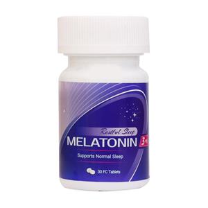 قرص ملاتونین 3 میلی گرم سیمرغ دارو عطار بسته 30 عددی