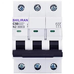 فیوز مینیاتوری سه فاز 50 آمپر شیل ایران کد C50A