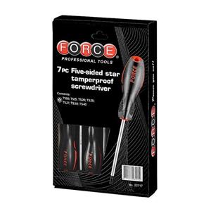 سری پیچ گوشتی 5 پر سوراخ دار  Force کد : 20717 