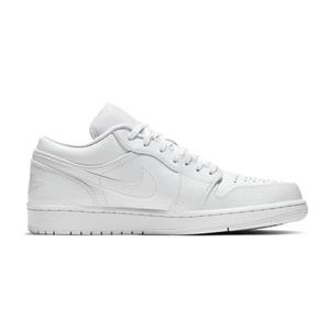 جردن وان تریپل وایت Jordan 1 Low Triple White Tumbled 