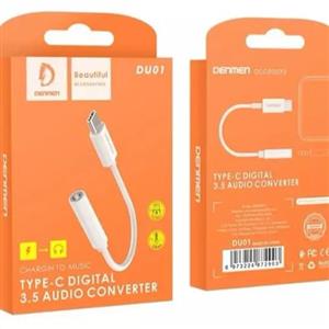 مبدل USB-C به جک 3.5 میلی متری موکسوم مدل MX-AX01