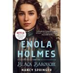 کتاب Enola Holmes and the Black Barouche اثر Nancy Springer انتشارات Wednesday Books 