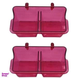 ظرف آب و غذا پرنده مدل DO4 بسته دو عددی