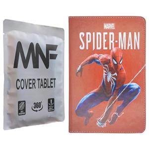 کیف کلاسوری ام ان اف طرح مرد عنکبوتی  کد M-135 مناسب برای تبلت سامسونگ Galaxy Tab A 10.1 2019 T510 / T515 
