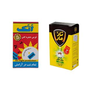 قرص حشره کش مدل taromar30.attack15 مجموعه 2 عددی