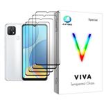 محافظ صفحه نمایش جانبو مدل Viva Glass MIX004 مناسب برای گوشی موبایل اوپو A35 بسته چهار عددی