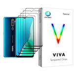 محافظ صفحه نمایش جانبو مدل Viva Glass MIX004 مناسب برای گوشی موبایل اوپو A9 (2020) بسته چهار عددی