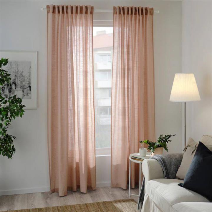 پرده ایکیا مدل SILVERLONN سایز 145x300 سانتی متر