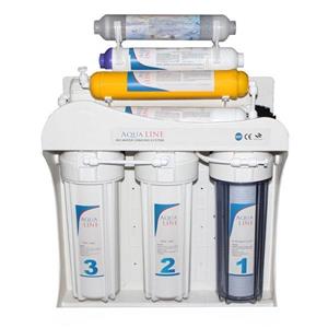 دستگاه تصفیه کننده آب آکوا لاین مدل RO-LINE 8 ECO همراه مجموعه فیلتر 3 عددی