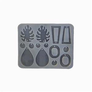 قالب رزین اپوکسی مدل زیورآلات گوشواره کد AW-300