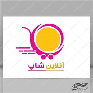 فایل لایه باز لوگو فروشگاه آنلاین psd