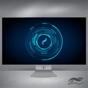 پروژه لایه باز افتر افکت لوگو شبکه نوری aep