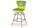 صندلی اپن دیاموند با پایه چوبی و تشک چرمی کد B 600 L