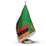 پرچم رومیزی و تشریفات کشور زامبیا کد P1104