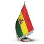 پرچم تشریفات و رومیزی کشور بولیوی کد P1110