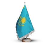 پرچم تشریفات و رومیزی کشور قزاقستان کد P303