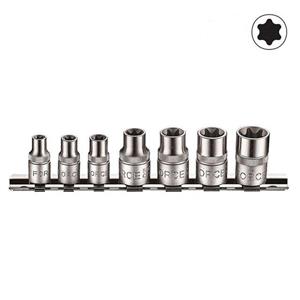 سری بکس ستاره ای 3/8 و 1/4 درایو 7 عددی FORCE کد   3074