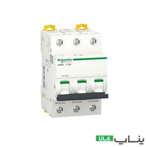 فیوز مینیاتوری سه فاز 25 آمپر اشنایدر مدل A9K24325