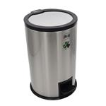 سطل زباله پدالی آکا الکتریک مدل آینه ای کد YP-SADE-05L ظرفیت 5 لیتری