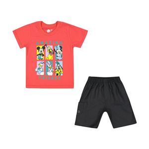 ست تی شرت و شلوارک پسرانه سون پون مدل 1391770 72 Seven Poon T Shirt And Shorts Set For Boys 