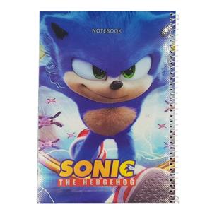 دفتر نقاشی 50 برگ مدل سونیک کد 104