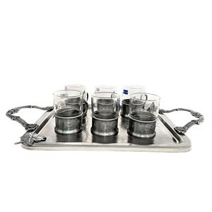 سرویس چای خوری 7 پارچه پیتر پیوتر کد 8586