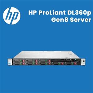 سرور اچ پی hp DL360p G8  با رم 32 گیگ 4 عدد هارد 300 گیگ و 24 هسته