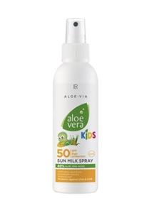 اسپری ضد آفتاب آلوئه ورا کودکان LR SPF 50 aloe via aloe vera LR  sun milk spray kids spf 50