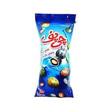 تخم مرغی با مغز بادام زمینی چی توز 40 گرمی